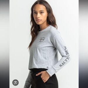 Salty Crew Crop Long Sleeve